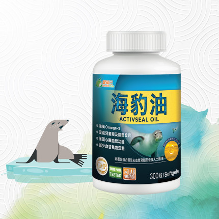 健知己 海豹油 300粒装